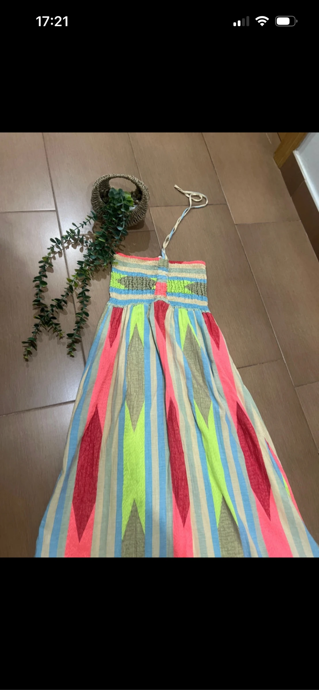 Ethnic dress vibrant neon colors – photo 3